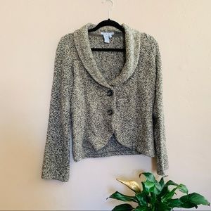 ✨Cabi tweet colored light weight sweater jacket S✨
